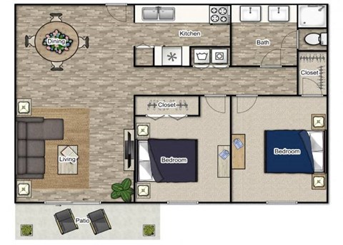 55 Pharr Road NW 1-2 Beds Apartment for Rent - Photo Gallery 12